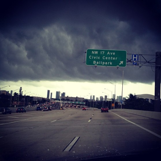 Photo prise sur le vif en rentrant du travail hier soir!