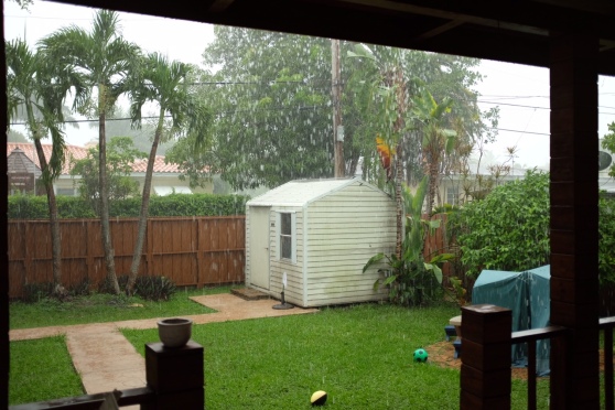 Il pleut sur Miami
