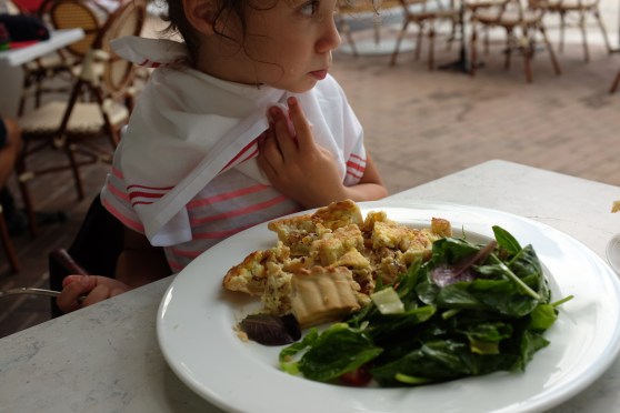 Quiche lorraine pour mademoiselle